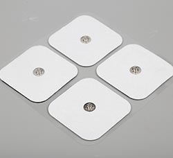 5x5無(wú)紡布帶鈕電極片